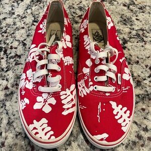 Vans Era Hawaiian Shirt Rare Authentic Size 12